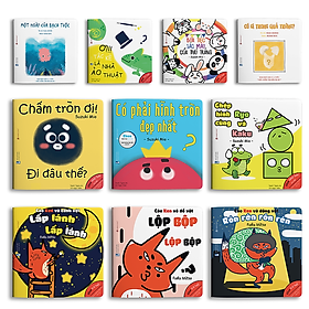Hình ảnh sách Full bộ Ehon Nhật Bản cho bé 0-6 tuổi thông minh, sáng tạo