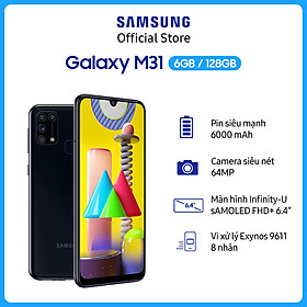 Điện Thoại Samsung Galaxy M31 (6GB/128GB) - Hàng Chính Hãng