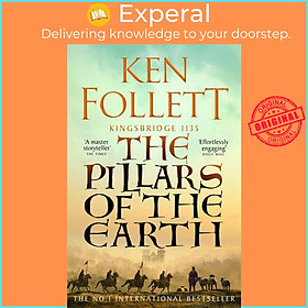 Hình ảnh Sách - The Pillars of the Earth by Ken Follett (UK edition, paperback)