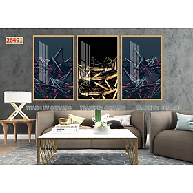 Tranh treo tường hiện đại/Tranh GP gỗ MDF cao cấp, tặng kèm đinh 26491
