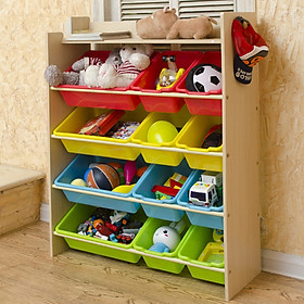 Mua Kệ để đồ chơi cho bé  tầng loại mặt gỗ lõi xanh phủ melamine chống nước  khung thép sơn tĩnh điện chống gỉ và bong tróc  loại tốt chịu lực cao