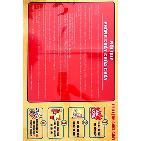 Mua Bảng Nội Quy Tiêu Lệnh PCCC 2in1