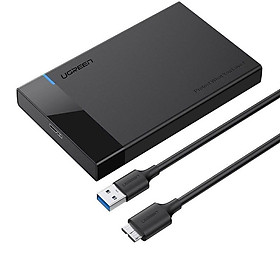 Mua Ugreen UG40723US221TK Màu Xanh Hộp đựng ổ cứng SSD   HDD chuẩn Sata 2.5inch - HÀNG CHÍNH HÃNG