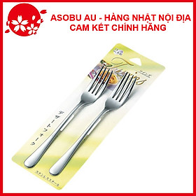 Set 2 nĩa ăn inox Twins cỡ to 18.5cm nội địa Nhật Bản