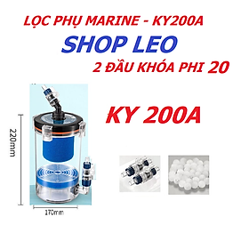 Lọc Phụ Marine cao cấp - lọc phụ Marine vỏ trong suốt- Phụ kiện thủy sinh - shopleo