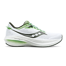 Giày Chạy Bộ Nam Saucony Triumph 21 - White/Umbra
