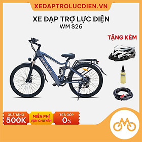 Xe đạp trợ lực điện WM S26 Giá – Ưu đãi – Dịch vụ tốt nhất