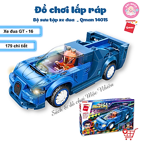 Đồ chơi xếp hình lắp ráp Qman - Các loại xe đua (nhiều mẫu) - Dành cho bé từ 6 tuổi