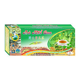 Trà Khổ Qua Giảm Mỡ Máu, Tiểu Đường (Hộp 50 Túi Lọc X 2g) - Nguyên Thái Trang – Thảo Dược Thiên Nhiên – Tốt Cho Sức Khỏe