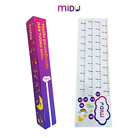 Mua Thước đo chiều cao dán tường Midu