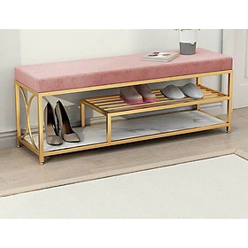 Mua Kệ dép ghế ngồi siêu xinh Juno Sofa KT 1m nệm êm khung kim loại