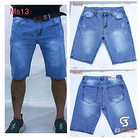 Quần short Jean nam video gốc Mẫu trẻ trung dễ phối.