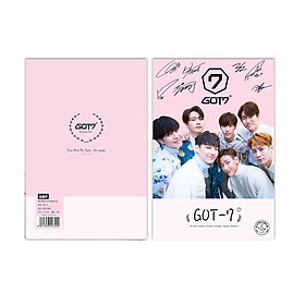 Tập kẻ ngang Got7 bìa đẹp ILOVEGOT7
