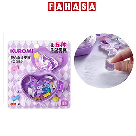 Vỉ 22 Gôm Đẩy Mini Kuromi - iiGEN YZ9689