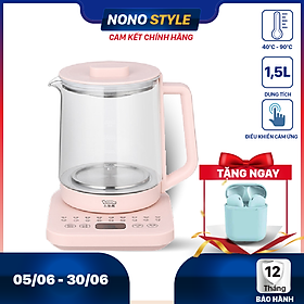 Ấm Đun Trà 18 Chức Năng LOTOR H16 (1,5L) - Hàng Chính Hãng