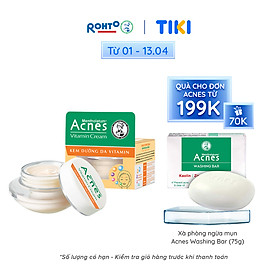 Kem dưỡng vitamin làm sáng da mờ sẹo thâm Acnes Vitamin Cream 50g