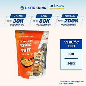Lương Khô Headway Vị Ruốc Thịt Gói 250G