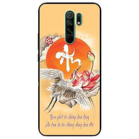 Ốp lưng dành cho Xiaomi Redmi 9 - Redmi 9A - mẫu Yêu Ghét Chẳng Bận Lòngg