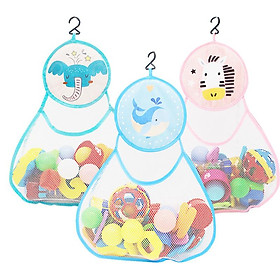 3 chiếc túi phòng tắm túi đồ chơi Túi đồ chơi bain với tổ chức đồ chơi tắm