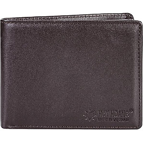 Ví Nam Da Bò Huy Hoàng HT2103 (12.5 x 9.5 cm) - Nâu