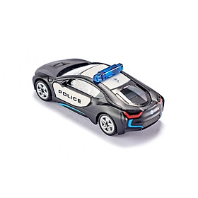 Đồ chơi mô hình SIKU Xe cảnh sát US BMW i8 màu đen 1533