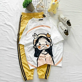 SET THUN NỮ COTTON,NHIỀU MÀU SẮC SINH ĐỘNG,THIẾT KẾ HỌA TIẾT SIÊU XINH 1HIT1 FASHION