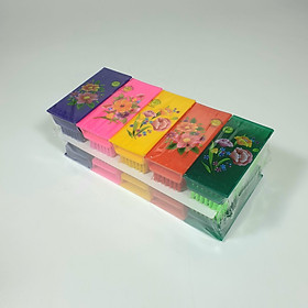 Mua Combo 2 Bàn chải vuông bông ( Giao Màu Ngẫu Nhiên )