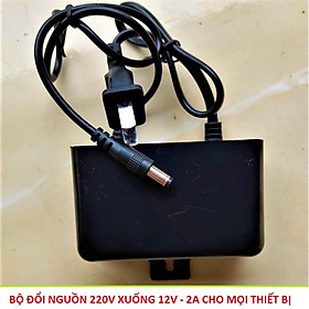 Mua ĐỔI NGUỒN 220V SANG 12V CHO ĐÈN LED   CAMERA VÀ CÁC THIẾT BỊ - ĐỔI NGUỒN 12V
