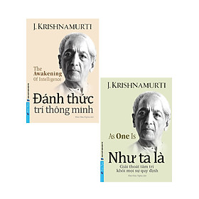 Combo The Awakening Of Intelligence - Đánh Thức Trí Thông Minh + As One Is - Như Ta Là (Bộ 2 Cuốn) _FN