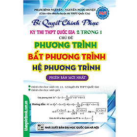 Bí Quyết Chinh Phục Kì Thi THPT Quốc Gia 2 Trong 1 (Tái Bản)