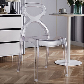 Mua Ghế ăn nhựa trong suốt CC01002-PC Nội thất Capta hcm