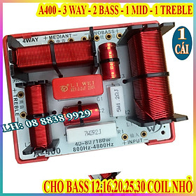 Mua MẠCH PHÂN TẦN 3 ĐƯỜNG TIẾNG LWA400 - 1 BASS 1 TRUNG 1 TREBLE - GIÁ 1 CÁI
