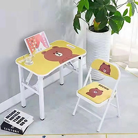 Mua Bộ Bàn Ghế Học Tập Gấp Gọn Đa Chức Năng - Bàn Học Gấp Gọn Cho Bé