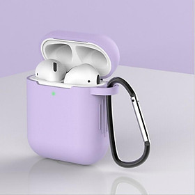 Vỏ đựng ốp case bảo vệ dành cho airpods 1/2/Pro - Màu Trơn