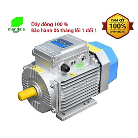 Mua Mô tơ - Động cơ - Điện cơ TOÀN PHÁT 3KW(4 Ngựa)  tốc chậm 1500v/p  Nặng 20 5kg  Điện 1 pha 220V  dây đồng 100%