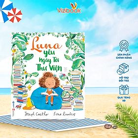 Luna yêu ngày đến thư viện