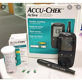 Hệ thống máy đo đường huyết Accu-Chek Active Kèm Dụng cụ lấy máu Softclix