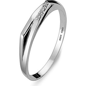 Nhẫn bạc nữ Hiểu Minh NU333