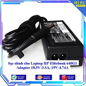 Sạc dành cho Laptop HP Elitebook 640G1 Adapter 18.5V-3.5A 19V-4.74A - Kèm Dây nguồn - Hàng Nhập Khẩu