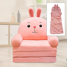 Toddlers Foldable Sofa Chair Cover Washable Furniture Protector Durable for Decor