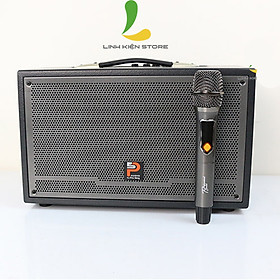 Loa Xách Tay “PROSING W-SILVER-E” Karaoke di động – Micro UHF - SẢN PHẨM CHÍNH HÃNG