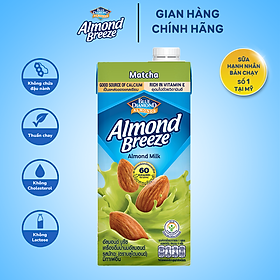Blue Diamond - Sữa Hạt Hạnh Nhân ALMOND BREEZE vị Matcha Hộp 946ml