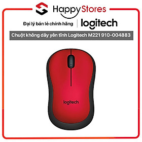 Chuột không dây yên tĩnh Logitech M221 - Hàng chính hãng