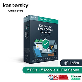 Mua Phần mềm diệt virus cho doanh nghiệp nhỏ Kaspersky Small Office Security 5 PCs 5 Mobile 1 Server - Hàng chính hãng