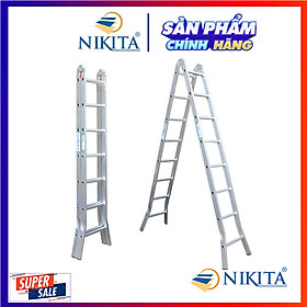 Mua Thang nhôm xếp -  chữ A - 5m
