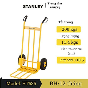 Xe Đẩy Tay 2 Bánh Stanley HT535 (Tải Trọng 200kg)