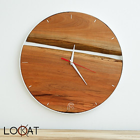 Mua Mẫu Đồng Hồ Treo Tường Chế Tác bằng Gỗ Tự Nhiên Sang Trọng Phong cách Vintage DH12050100