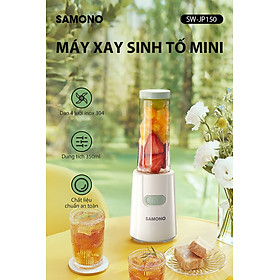 Mua Máy xay sinh tố Samono SW-JP150 - Công suất 150W mini - Dung tích 350ml - Có dây đa năng nhỏ gọn - HÀNG CHÍNH HÃNG