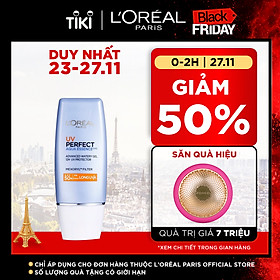 Kem Chống Nắng L'Oreal Paris UV Perfect Aqua Essence SPF50+ PA++++ 30ml