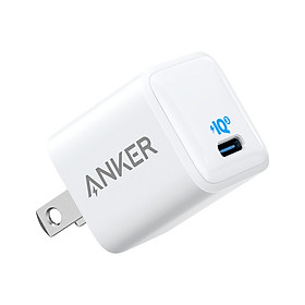 Adapter Sạc 1 Cổng Anker PowerPort III Nano Tích Hợp PowerIQ 3.0 - Hàng Chính Hãng